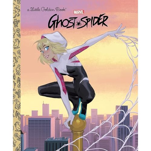 Ghost-Spider (Marvel) (Little Golden Book) Hardcover – Picture Book, January 3, 2023