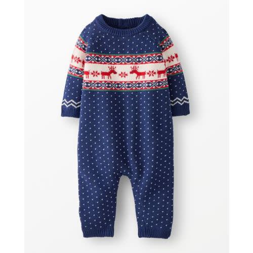 Baby Holiday Sweater Romper | Hanna Andersson