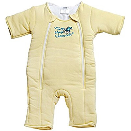 Baby Merlin's Magic Sleepsuit Cotton-Yellow-6-9months - 6-9 Months