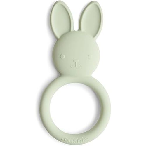mushie Silicone Baby Teether Toy | Bunny