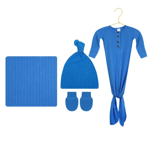 Ken ribbed Newborn Hat Bundle from Lou Lou and Company