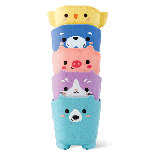 Pour & Play Animal Cups