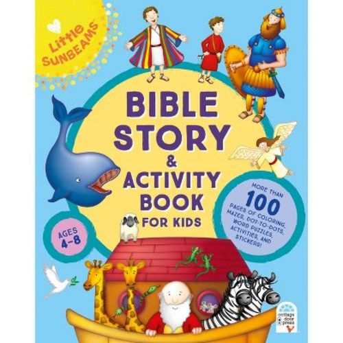 Bible Story and Activity Book for Kids (Little Sunbeams) - by Cottage Door Press (Paperback)