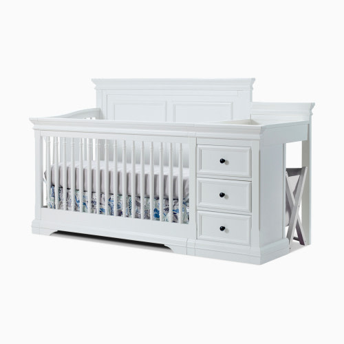 Sorelle Portofino Crib & Changer - White