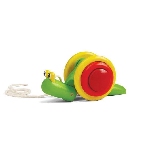 Plantoys| Pull Along Snail