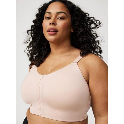 Wire-Free Hi-Impact Zip-Front Sports Bra
