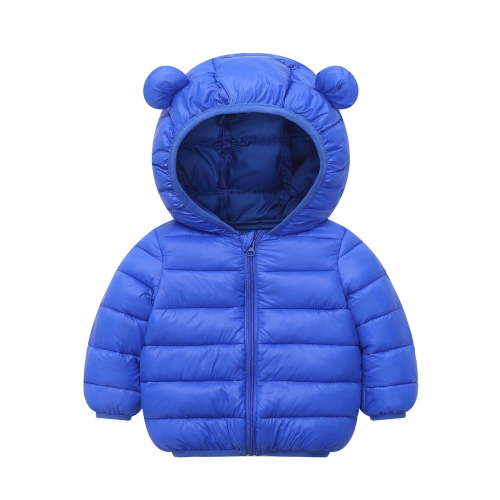ZyeKqe Baby Girl Boys Winter Coat Newborn Full Zip up Hooded Puff Jackets Infant Long Sleeve Down Jacket Warm Outwear