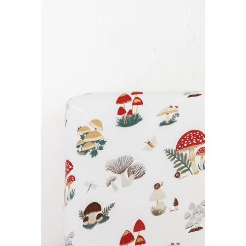 Clementine Kids Crib Sheets (Mushroom)
