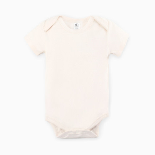 Short-Sleeve Bodysuit - Natural
