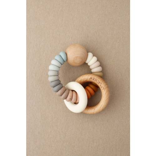 Wood & Silicone teething toy – littleCHEW