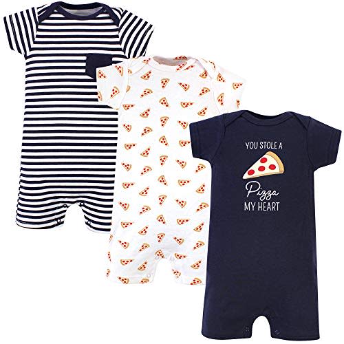 Hudson Baby Unisex Cotton Rompers