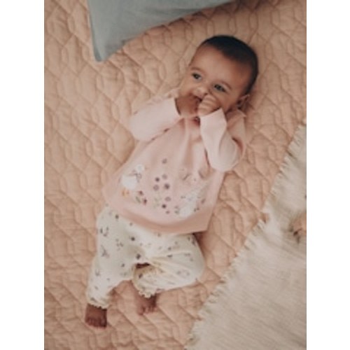 Buy Pink Bunny Long Sleeve Top and Leggings Baby 2 Piece Set (0mths-2yrs) from Next USA