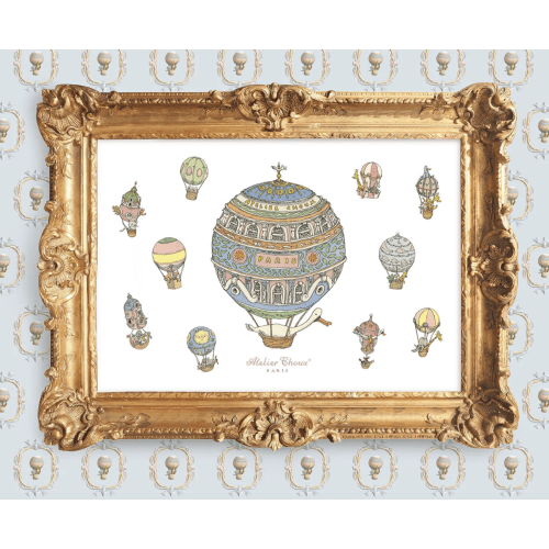 Art Print – Hot Air Balloons