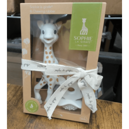 Sophie La Girafe So Pure Collection Soft Baby Teething Ring 0m+
