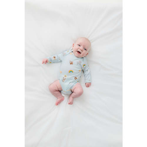 Noah and the Ark Long Sleeve Bodysuit Cotton – Holy Pals