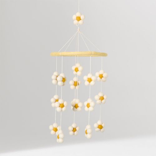 Felt Daisy Mobile