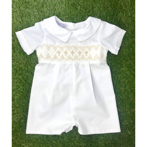 3m Smocked Heirloom Cross Shortall