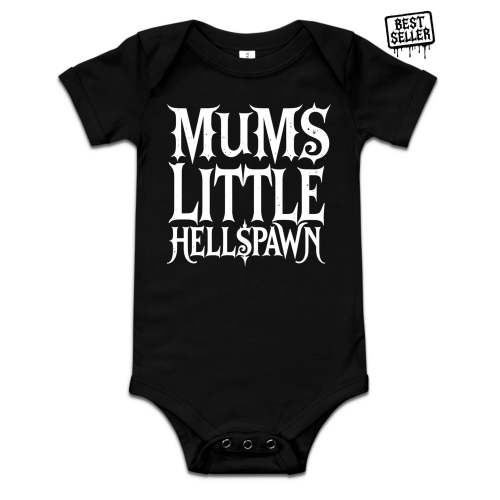Mums Little Hellspawn Baby Bodysuit