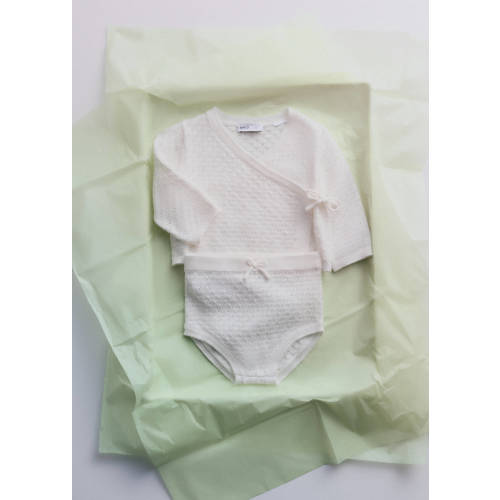 Openwork knit cardigan - Kids | MANGO USA