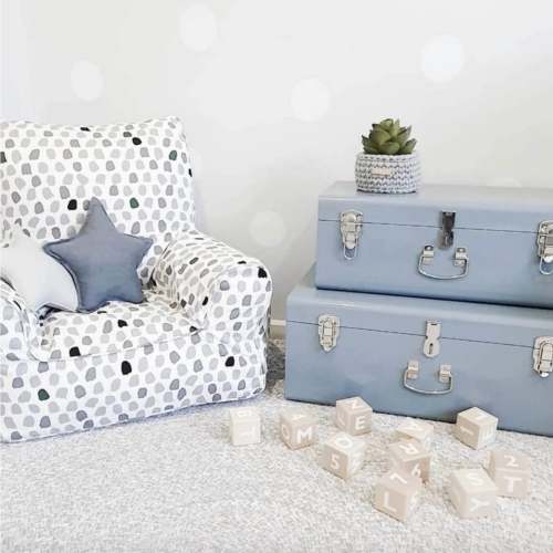 Personalised Regular Baby Keepsake Box | BabyBoo Prints Australia