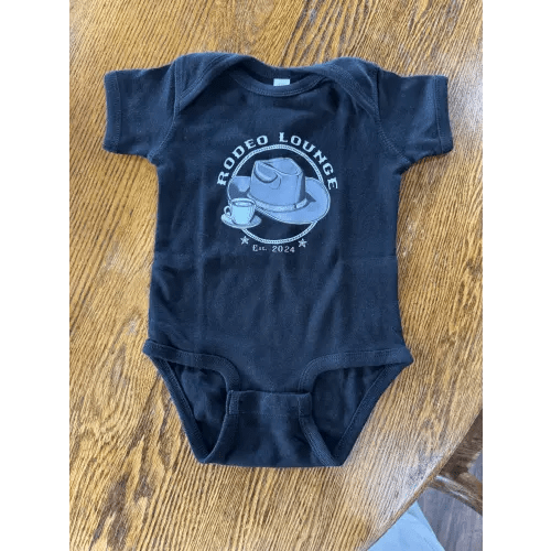 Rodeo Lounge Baby Onesie – Cowboy Hat Graphic