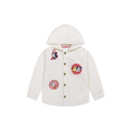 Mickey and Friends Toddler Boy Twill Shacket, Sizes 12M-5T