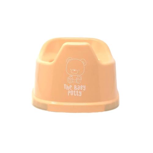 The Baby Potty - Mini Potty | Early Potty Training | Elimination Communication | Portable & Lightweight | Promote Independence | Child Training Toilet (Peach)