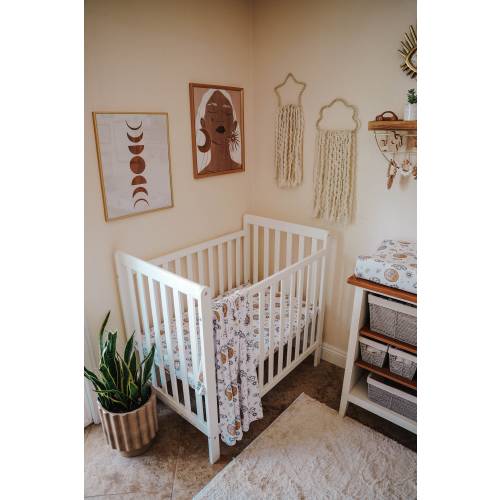 Celestial Dreams Crib Sheet / Stars, Moon & Sun Crib Sheet / Nursery Bedding / Zodiac / Nursery Decor / Nursery Crib Sheet / Gender Neutral