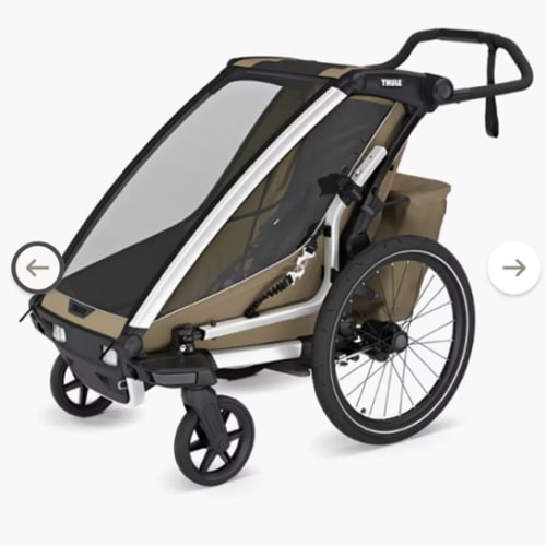 Thule Chariot Cross 2 Bike Trailer - Single | REI Co-op