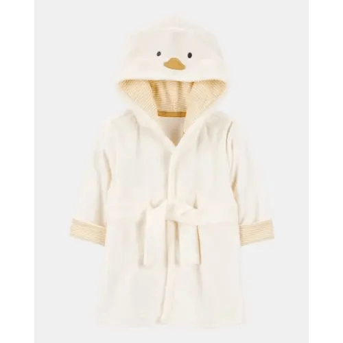 Baby Chick Hooded Terry Robe - Ivory | Carter's