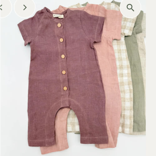 Sami ll Linen Jumper – Olive and Cradle