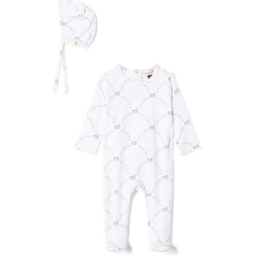 Rocking Horse Print Onesie White - Bebe Bella | Maisonette