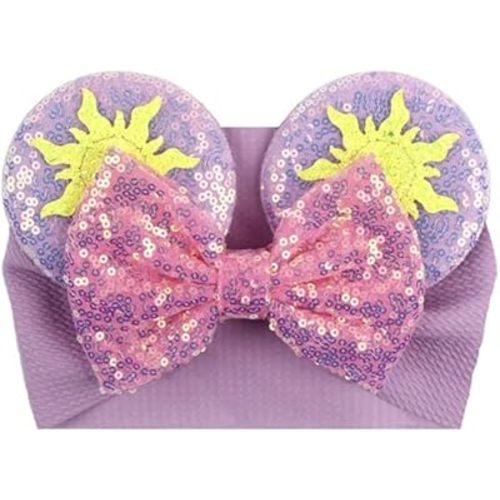 CLGIFT Minnie Ears Headband for Babies and Toddlers (Rapunzel)