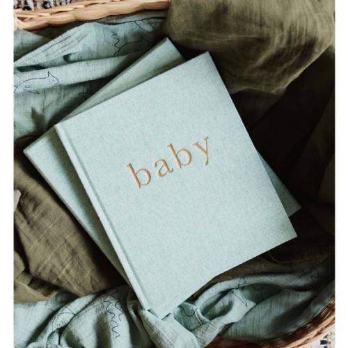 First Year Of You Baby Journal - Seafoam - Write To Me AU