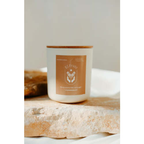 Faithfulness | Tangerine + Peach Tea – El Fruto Candles