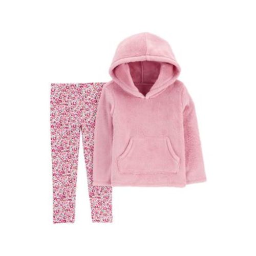 Baby Girls Velboa Pullover Set