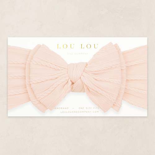 Cable Knit Headband - Ballernia