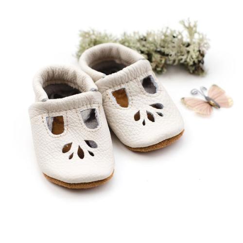 Milk LOTUS T-strap Shoes Baby and Toddler – Starry Knight Design