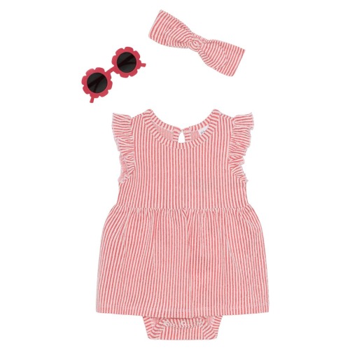 Petit Lem’s Mini Threads 3-Piece Knit Dress Set