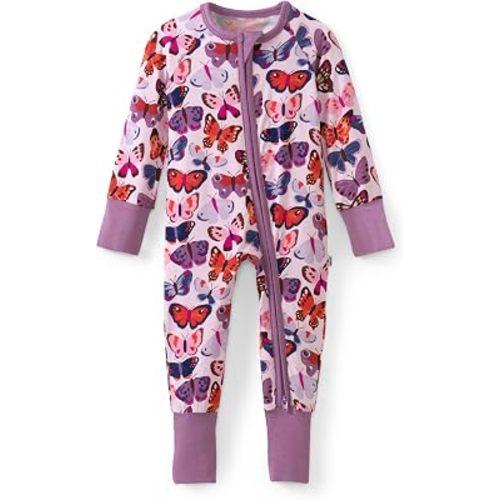 Little Sleepies Pajamas for Baby Boys & Girls, Viscose from Bamboo Baby Pajamas, Sleepers, 2-Way Zipper PJs