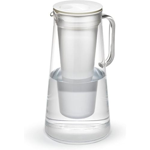 LifeStraw Home – Water Filter Pitcher, 10-Cup, BPA Free Designed for Everyday Protection Against Bacteria, parasites, microplastics, Lead, Mercury, PFAS, and a Variety of Chemicals