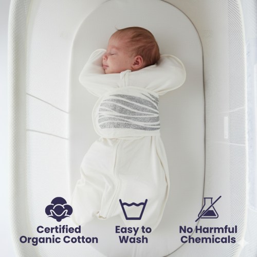 Sleep of Mind Breathing Reassurance Newborn Baby Swaddle - Breathing Reassurance Newborn Baby Swaddle