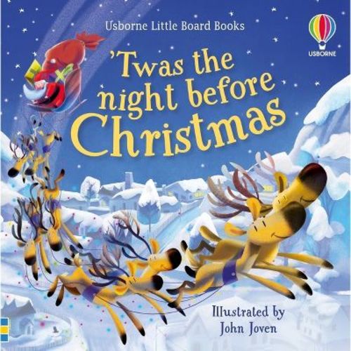 Twas the night before Christmas (Board Book)