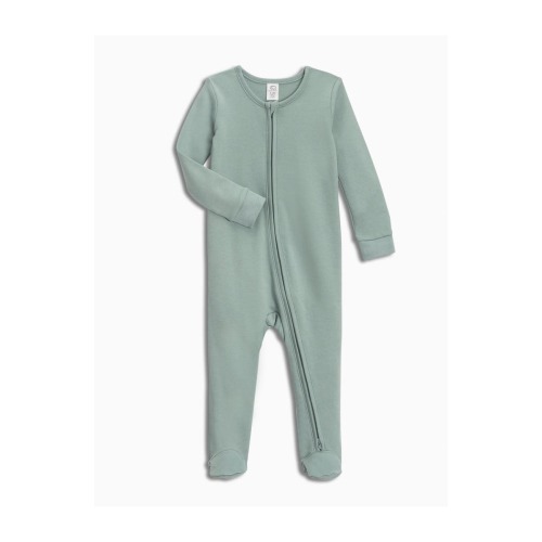 Organic Cotton Peyton Zipper Sleeper, 6-12M
