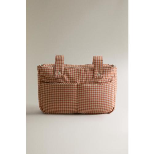 VICHY BABY BASKET BAG - Dark orange | ZARA United States