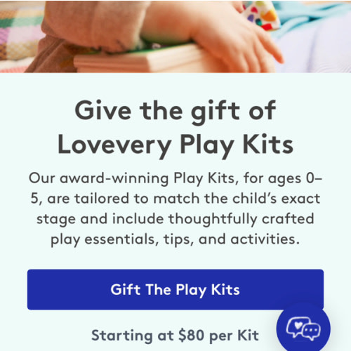 Give the gift of Lovevery Play Kits | Lovevery