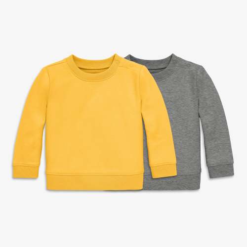 Baby sweatshirt 2-pack | Primary.com