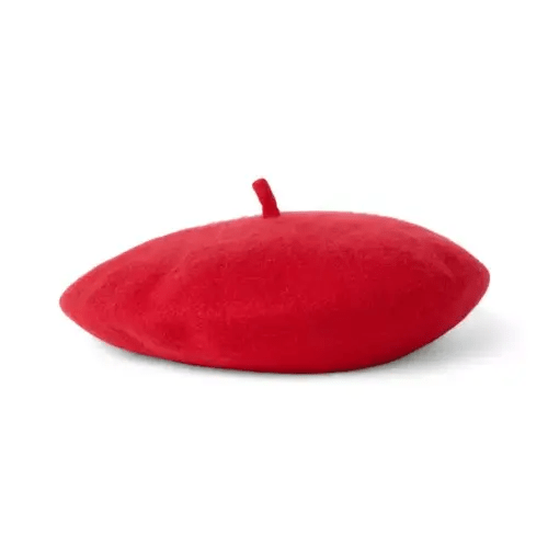 Girl Fireside Red Wool Beret by Janie and Jack