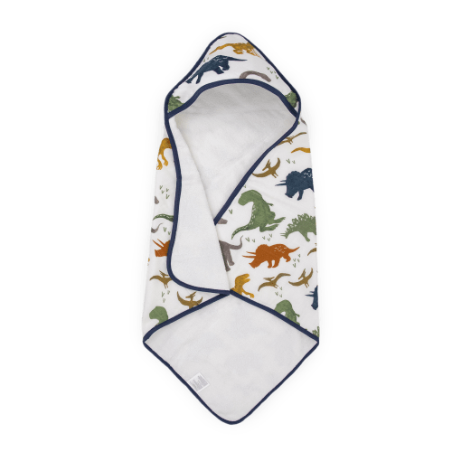 Infant Hooded Towel - Dino Friends