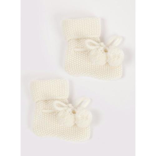 Baby Booties in White